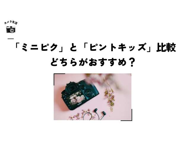 ミニピクとピントキッズどちらがおすすめ？